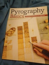PYROGRAPHY BOOK - WOODBURNING TECHNIQUES AND EXERCISES FOR BEGINNERS 
