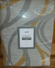 Dunelm Lined Eyelet Curtains -