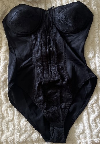 Vintage 1980s black longline - vintage,