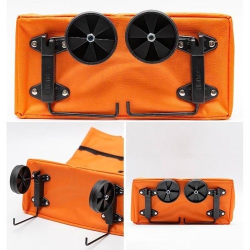Foldable shopping trolley with - foldable,