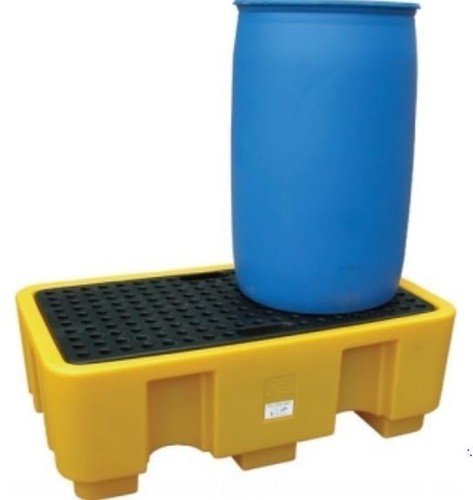 Twin drum bund with platform - drum,