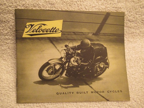 Velocette 1960 brochure - velocette,
