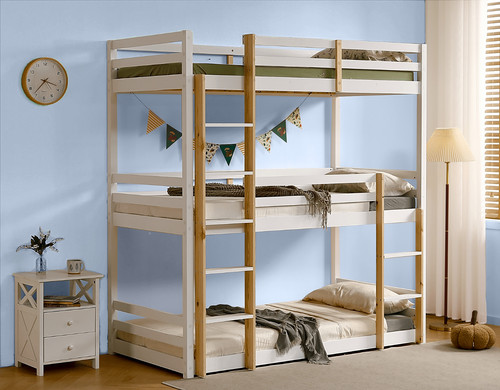 Triple bunk bed - kids, children