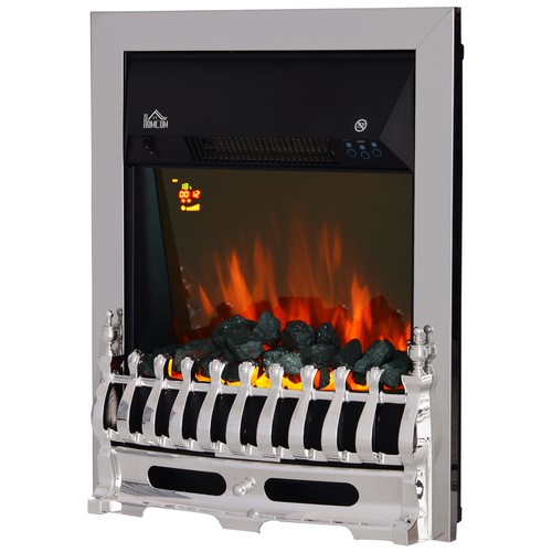 Homcom electric fireplace - fireplace, 1