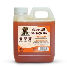 Pure Salmon Oil 1 Litre - Salmon Oil for Dogs, Cats & Ferrets - Omega 3, 6 & 9