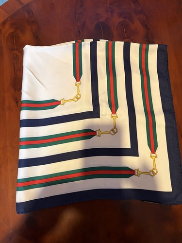 Gucci silk scarf - ivory, with