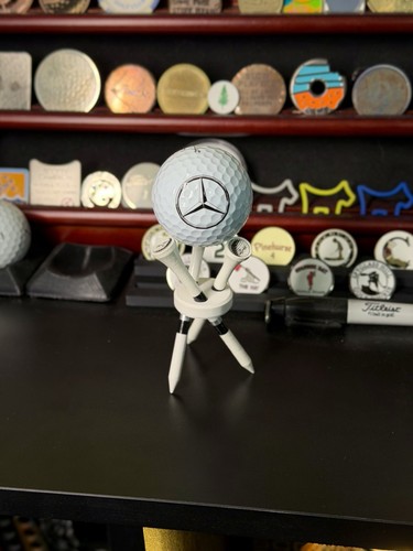 Mercedes benz golf ball tee - ball,