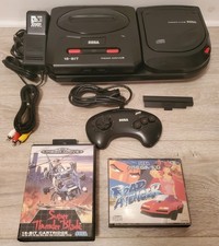 Sega Mega CD 2 & Megadrive 2 Consoles Complete All Official parts - ONE OWNER 
