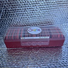 Sizzix GARDEN DELIGHT Sizzlits ALPHABET SET - 35 Dies with Storage Case