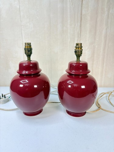 Pair vintage chinese ginger - of,