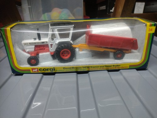Corgi david brown tractor - corgi, &