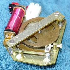 Synchronome 1/2 min slave clock movement. In excellent condition.