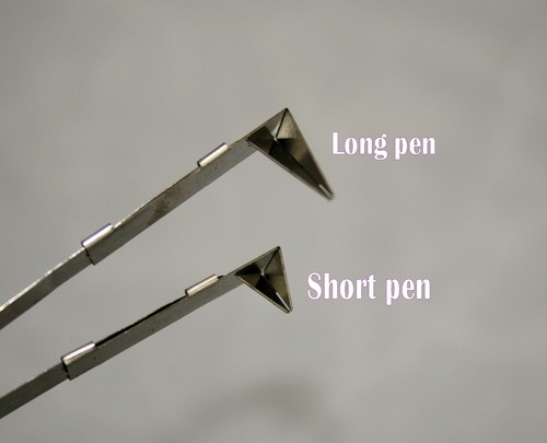 Barograph recording nib - nib, –