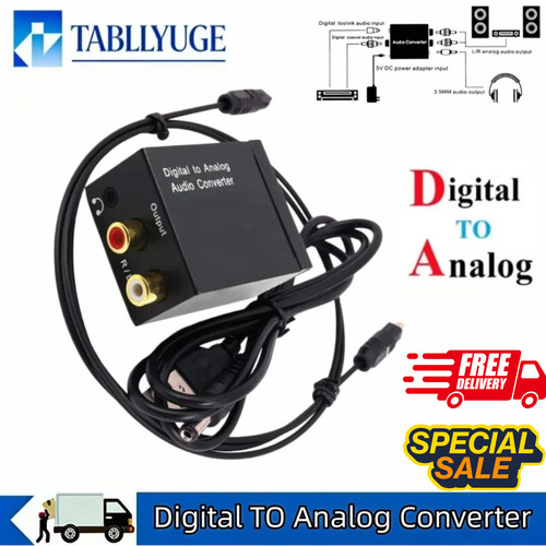 Digital analog audio - digital, to