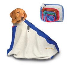 Quality Dog Drying Bag. Extra Soft Microfibre Towel Bags. Towel Robe Bag 6 Sizes