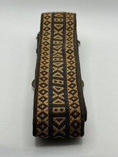 Genuine Vintage Camera Tapestry Hippie Fabric Beige/Blue Camera Strap