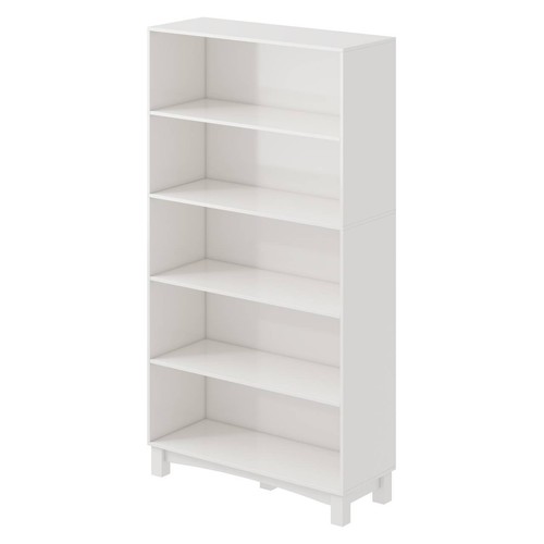 Wide tier wooden bookcase - tier,