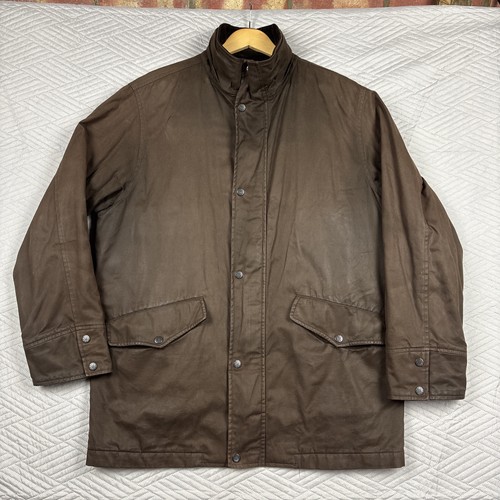 Gant mens brown cotton jacket - brown,