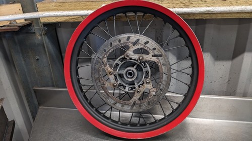 Yamaha xt125 front wheel x - front,