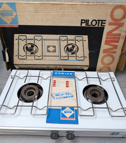 Vintage camping stove cooker - camping,