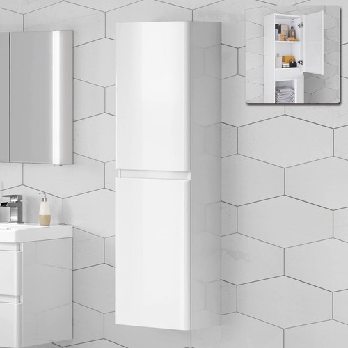Bathroom cabinet cupboard tall - bathroom,