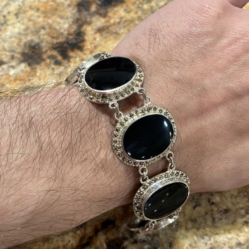 Black onyx silver - onyx,