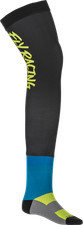 FLY RACING Knee Brace Socks Hi Vis/Black/Blue Lg/Xl 350-0448L