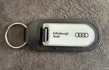 Edinburgh audi keyring black - keyring,