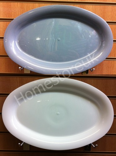 White silver grey oval - /,