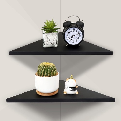 Pcs black wall corner - black,