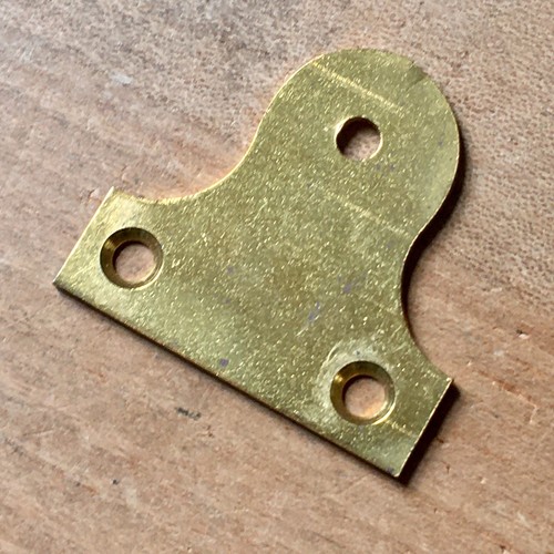 Mirror plate picture hanger - plate,