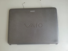 Sony VAIO VGN-NR21Z LCD Back Cover Top Lid silver