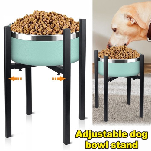 Large dog food feeding stand - large,