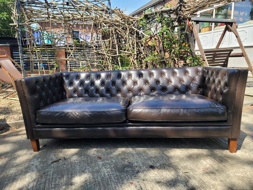 Chesterfield sofa leather - chesterfield,