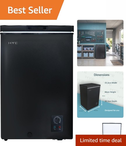 Sleek 96l chest freezer with - sleek,