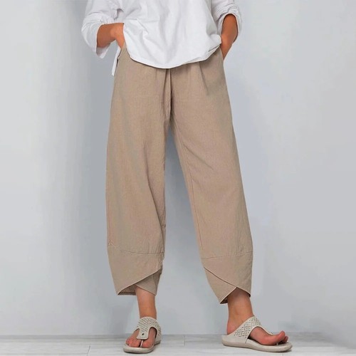 Womens ladies cotton linen - ladies,