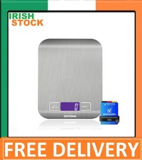 Stainless steel Digital Kitchen Scales Food Weighing Scales LCD Display 1g/5kg