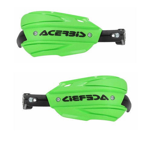 Closed hand guards green black - guards, green/black