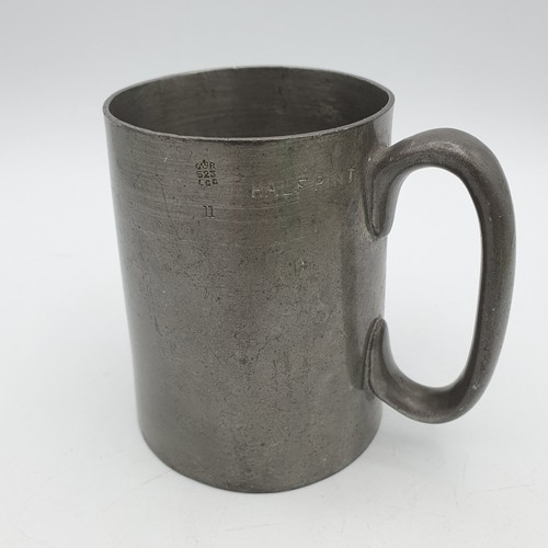 Victorian pewter tankard - victorian,
