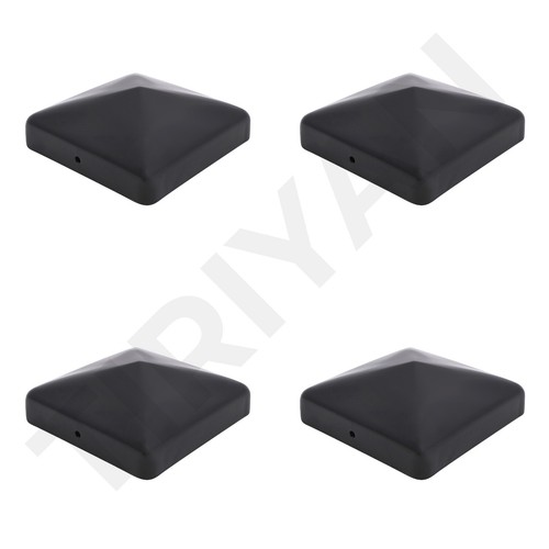 Pyramid square metal black - square,
