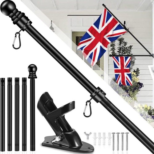 Wall bracket base flagpole - wall,