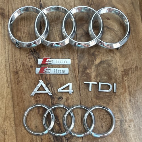 Audi line badge set - line,
