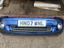 Mini r56 cooper one blue - mini, front