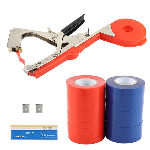 Plant tape tying - tying, staple