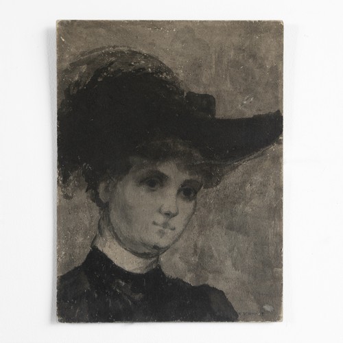 Antique belle epoque - belle, portrait