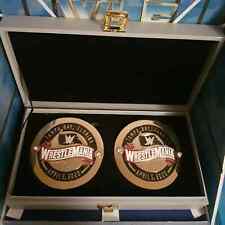 Wrestlemania 36 Championship Replica Title Belt Side Plates Official WWE