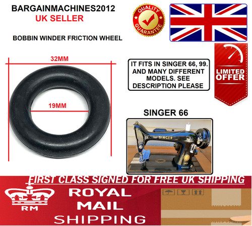 Bobbin winder friction - winder,