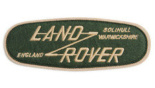 Land Rover Red Canoe Patch Small Bronze Green