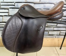 16 1/2” Wide Silhouette GP Saddle - Brown