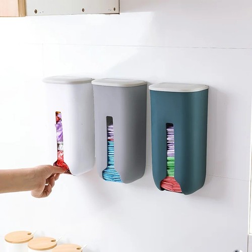 Kitchen plastic bag storage - plastic,